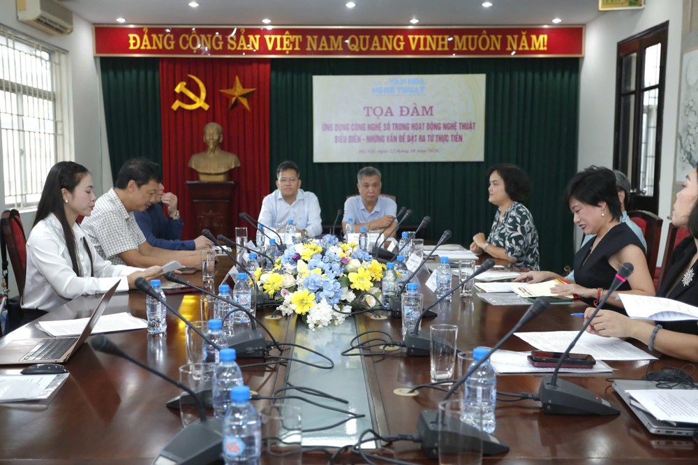 Ứng dụng công nghệ số: Khi sân khấu chuyển mình trong kỷ nguyên số - Ảnh 1.
