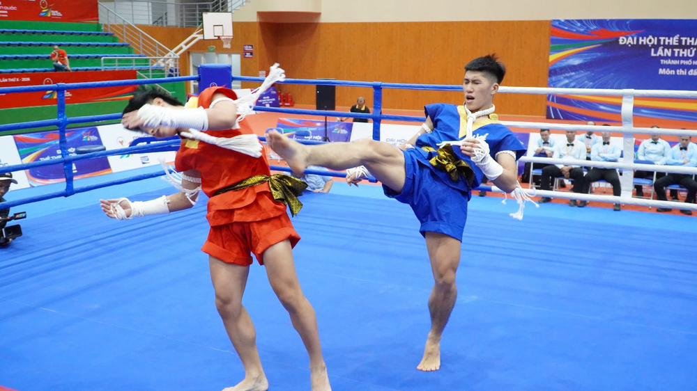 Môn Muay tại Đại hội Thể thao toàn quốc 2026 chính thức khởi tranh, gần 200 võ sĩ bước vào tranh tài - Ảnh 4. Môn Muay tại Đại hội Thể thao toàn quốc 2026 chính thức khởi tranh, gần 200 võ sĩ bước vào tranh tài - Ảnh 4.