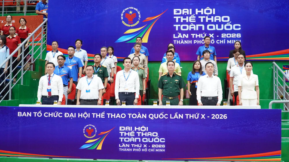 Môn Muay tại Đại hội Thể thao toàn quốc 2026 chính thức khởi tranh, gần 200 võ sĩ bước vào tranh tài - Ảnh 1. Môn Muay tại Đại hội Thể thao toàn quốc 2026 chính thức khởi tranh, gần 200 võ sĩ bước vào tranh tài - Ảnh 1.