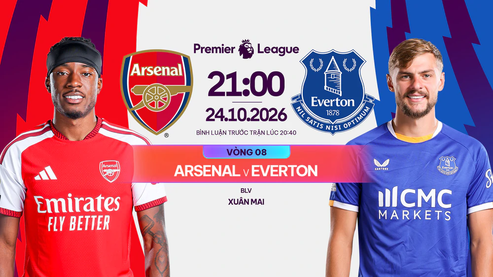 Lịch thi đấu bóng đá hôm nay 24/10: Trực tiếp Aston Villa vs Man City, Arsenal vs Everton - Ảnh 4.