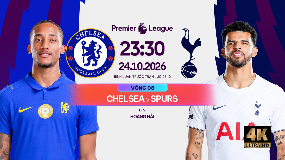 Link Xem Trực Tiếp Bóng Đá Chelsea Vs Tottenham 23H30 Hôm Nay, Vòng 8 Ngoại Hạng Anh - Ảnh 2.