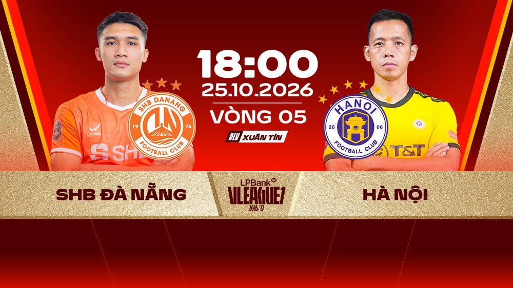 Link xem trực tiếp bóng đá SHB Đà Nẵng vs Hà Nội FC 18h00 ngày 25/10, vòng 5 V-League - Ảnh 3.