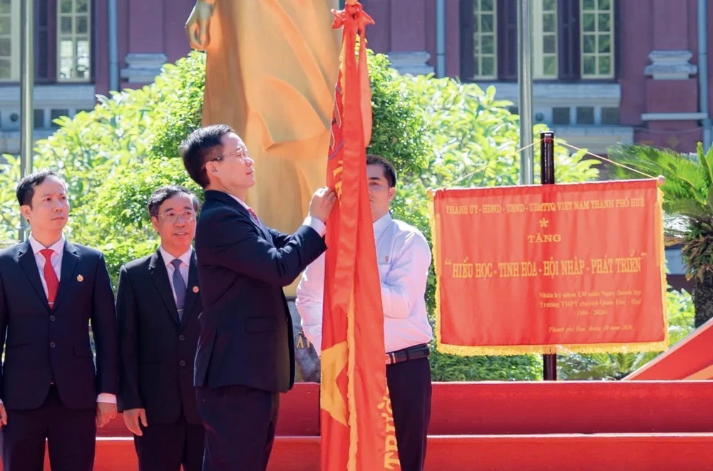 130 năm Quốc Học Huế - Ngôi trường có vị thế đặc biệt trong lịch sử giáo dục Việt Nam - Ảnh 1. 130 năm Quốc Học Huế - Ngôi trường có vị thế đặc biệt trong lịch sử giáo dục Việt Nam - Ảnh 1.