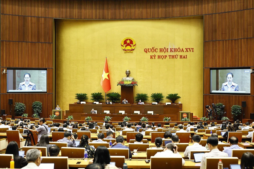 Kỳ họp thứ 2, Quốc hội khóa XVI: Phát triển công nghiệp văn hóa gắn với đổi mới sáng tạo và bảo vệ giá trị truyền thống - Ảnh 1. Kỳ họp thứ 2, Quốc hội khóa XVI: Phát triển công nghiệp văn hóa gắn với đổi mới sáng tạo và bảo vệ giá trị truyền thống - Ảnh 1.