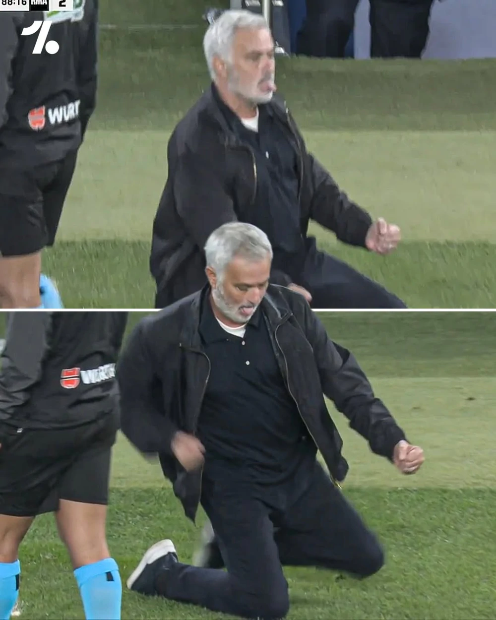 Mbappe lập cú đúp, Mourinho trượt cỏ ăn mừng khi lần thứ 9 đánh bại Barcelona - Ảnh 3. Mbappe lập cú đúp, Mourinho trượt cỏ ăn mừng khi lần thứ 9 đánh bại Barcelona - Ảnh 3.
