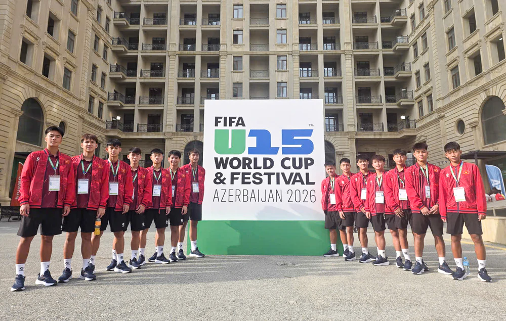 TRỰC TIẾP bóng đá U15 Việt Nam vs U15 Brunei 13h15 hôm nay, FIFA U15 World Cup 2026 - Ảnh 2. TRỰC TIẾP bóng đá U15 Việt Nam vs U15 Brunei 13h15 hôm nay, FIFA U15 World Cup 2026 - Ảnh 2.