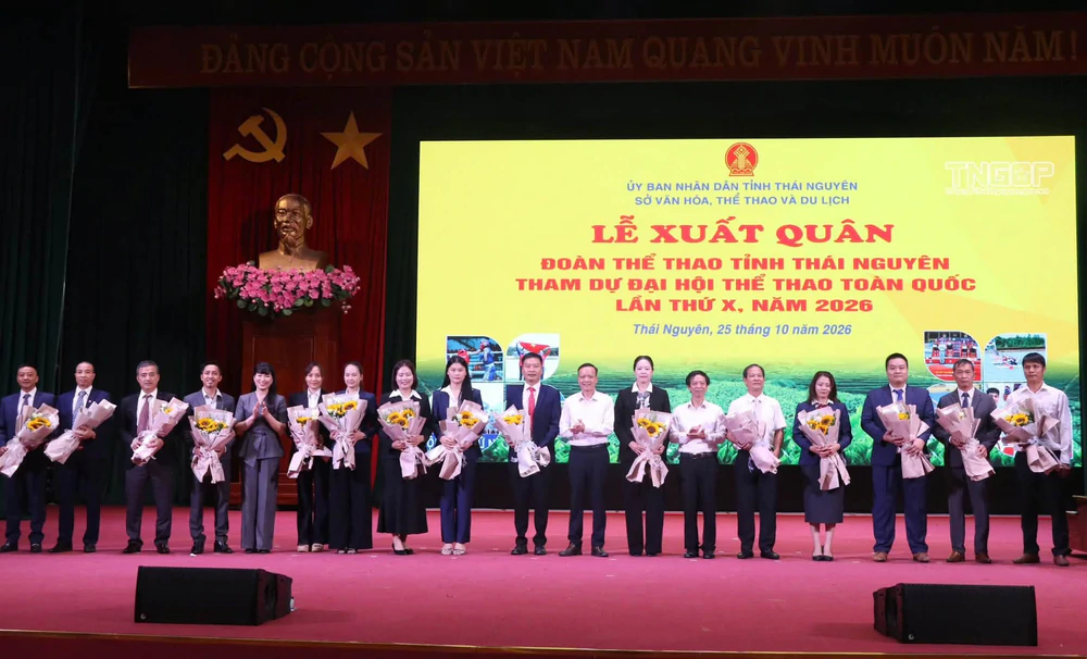 Thái Nguyên xuất quân dự Đại hội Thể thao toàn quốc 2026, đặt mục tiêu vào tốp 3 tỉnh miền núi có thành tích tốt nhất  - Ảnh 2.