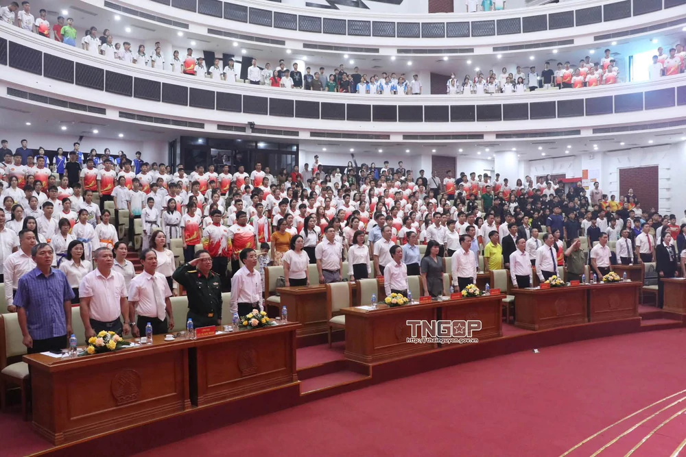 Thái Nguyên xuất quân dự Đại hội Thể thao toàn quốc 2026, đặt mục tiêu vào tốp 3 tỉnh miền núi có thành tích tốt nhất  - Ảnh 1.