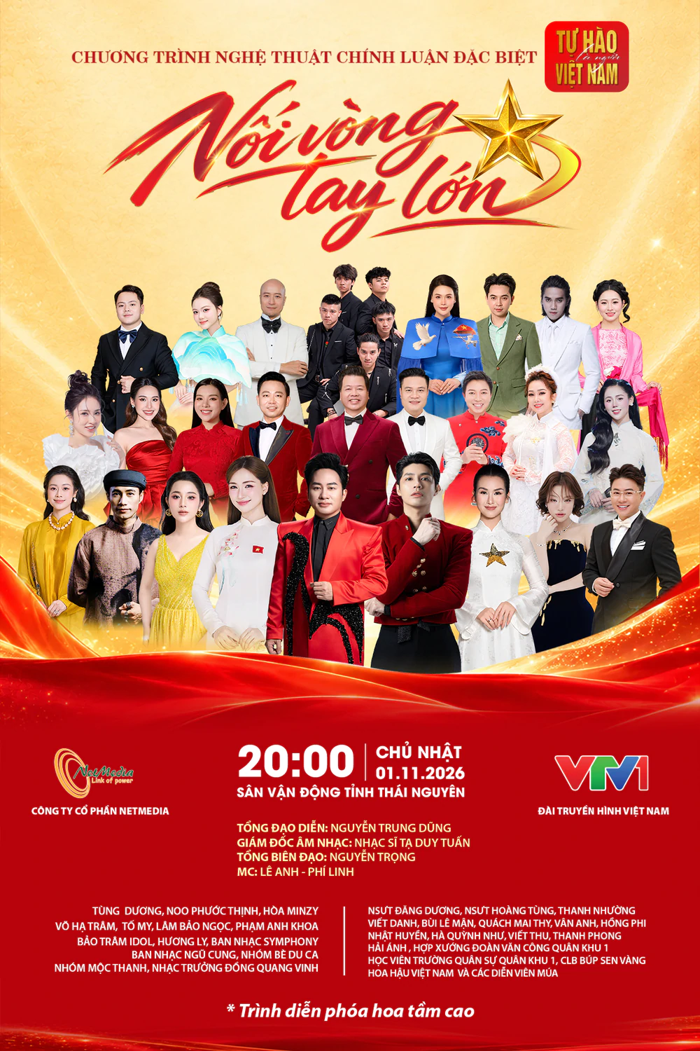 Concert Quốc gia "Tự hào là người Việt Nam 2026": Khi văn hóa trở thành niềm tự hào dân tộc - Ảnh 1. Concert Quốc gia "Tự hào là người Việt Nam 2026": Khi văn hóa trở thành niềm tự hào dân tộc - Ảnh 1.