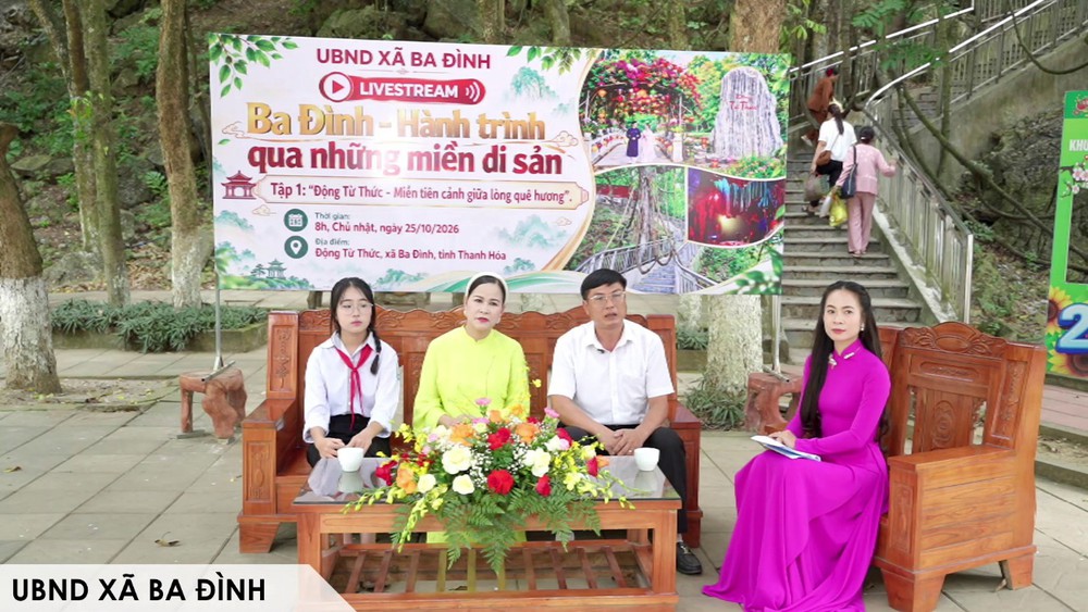 Từ động Từ Thức mở thêm những hành trình di sản trên không gian số - Ảnh 2. Từ động Từ Thức mở thêm những hành trình di sản trên không gian số - Ảnh 2.