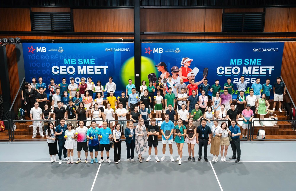 Nhà vô địch PPA Las Vegas cùng dàn sao pickleball thế giới hội ngộ tại MB SME CEO MEET 2026 - Ảnh 2.