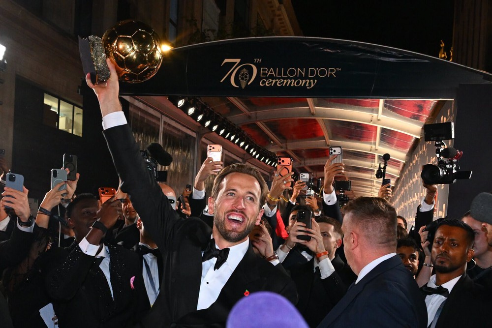 Harry Kane giành Quả bóng Vàng 2026 - Ảnh: Ballon d'Or Harry Kane giành Quả bóng Vàng 2026 - Ảnh: Ballon d'Or