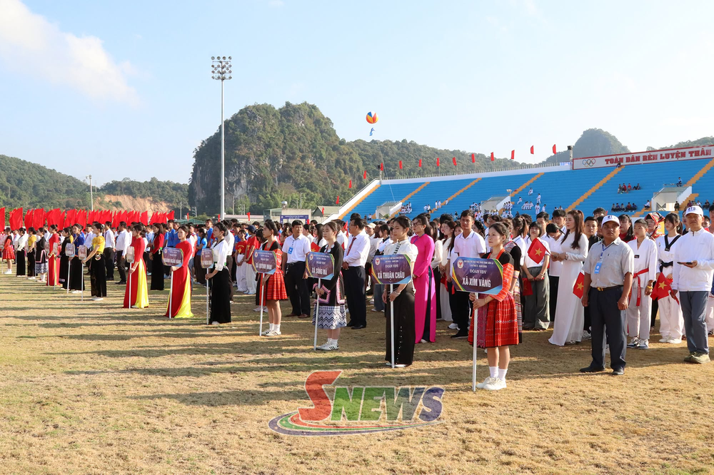 Sơn La khai mạc Đại hội Thể dục thể thao lần thứ X năm 2026 - Ảnh 2. Sơn La khai mạc Đại hội Thể dục thể thao lần thứ X năm 2026 - Ảnh 2.