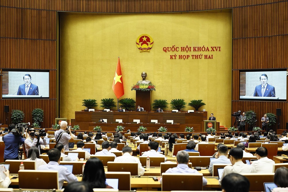 Kỳ họp thứ 2, Quốc hội khóa XVI: Bỏ phạt đình chỉ hoạt động có thời hạn với pháp nhân thương mại ở một số tội danh - Ảnh 1. Kỳ họp thứ 2, Quốc hội khóa XVI: Bỏ phạt đình chỉ hoạt động có thời hạn với pháp nhân thương mại ở một số tội danh - Ảnh 1.