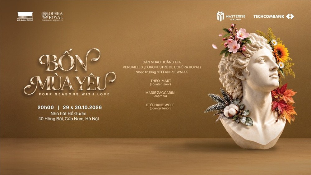 Techcombank và Masterise Group mang hòa nhạc kinh điển Châu Âu - "Four Seasons with Love" trở lại Hà Nội, lan tỏa những giá trị di sản vượt thời gian - Ảnh 1.