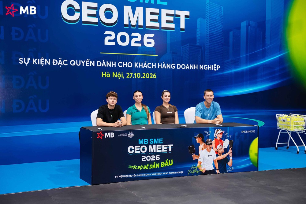 MB SME CEO MEET 2026: Khi kết nối trở thành động lực tăng trưởng của doanh nghiệp - Ảnh 3. MB SME CEO MEET 2026: Khi kết nối trở thành động lực tăng trưởng của doanh nghiệp - Ảnh 3.