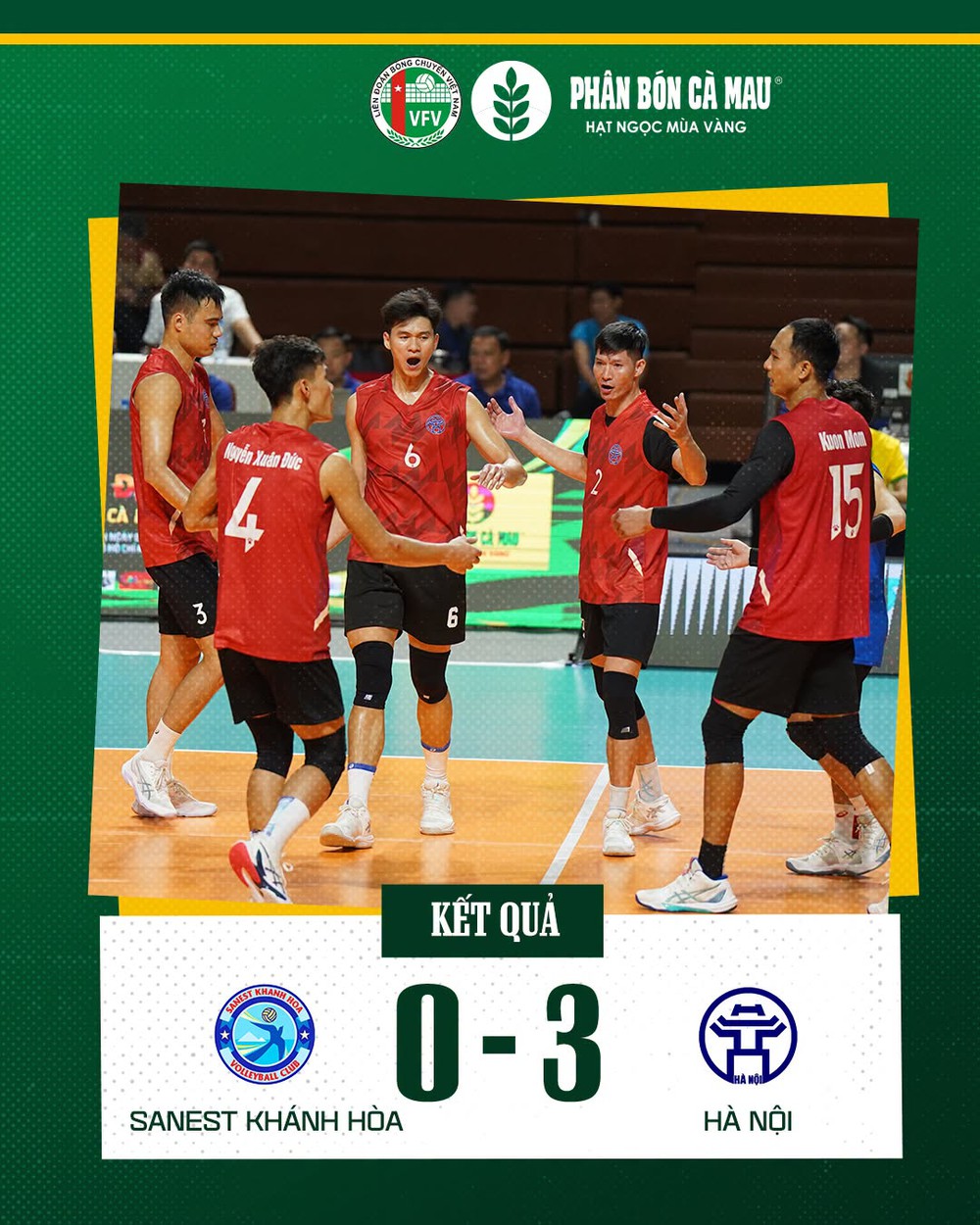 Hạ Sanest Khánh Hòa 3-0, Hà Nội vào top 4 giải bóng chuyền VĐQG 2026 - Ảnh 1. bóng chuyền