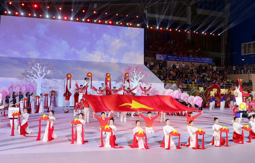 Lào Cai khai mạc Đại hội Thể dục thể thao tỉnh lần thứ I năm 2026, quy tụ 2.500 vận động viên tranh tài - Ảnh 5. Lào Cai khai mạc Đại hội Thể dục thể thao tỉnh lần thứ I năm 2026, quy tụ 2.500 vận động viên tranh tài - Ảnh 5.