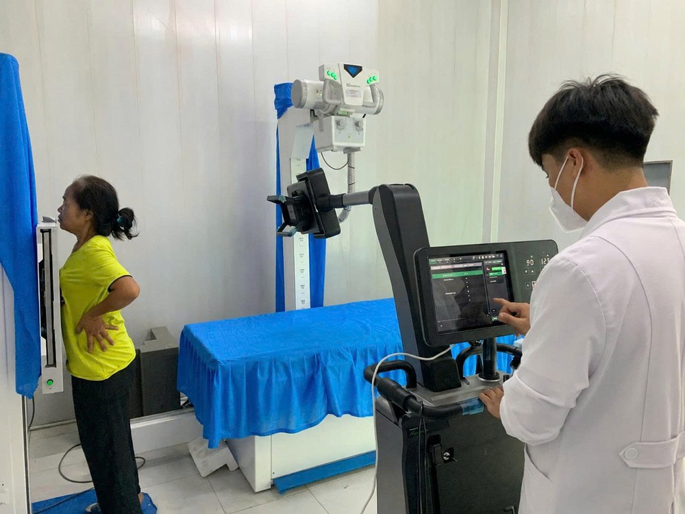 Máy X-quang tích hợp Ai, lưu trư và truyền tải y tế PACS- Ảnh K.Dung