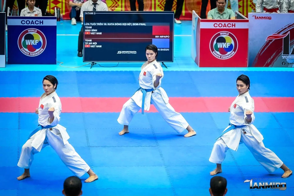 Dàn tuyển thủ ASIAD hội tụ, Karate Đại hội Thể thao toàn quốc 2026 chờ những cuộc so tài đỉnh cao - Ảnh 1. Dàn tuyển thủ ASIAD hội tụ, Karate Đại hội Thể thao toàn quốc 2026 chờ những cuộc so tài đỉnh cao - Ảnh 1.
