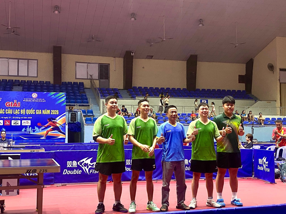 Bế mạc Giải vô địch Bóng bàn các CLB quốc gia năm 2026: Sức bật từ phong trào, động lực cho thành tích cao - Ảnh 1.