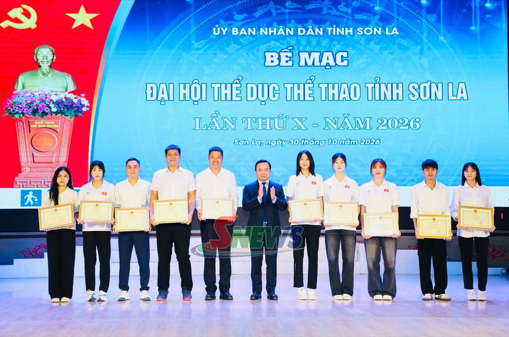 Bế mạc Đại hội Thể dục Thể thao tỉnh Sơn La lần thứ X - Ảnh 1.
