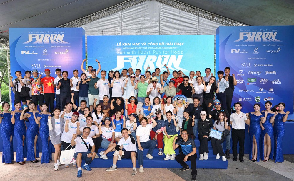 Dàn sao Huỳnh Anh Khôi, Tiến Luyện cùng 3.300 vận động viên cùng tiếp sức trẻ em khó khăn - Ảnh 2.