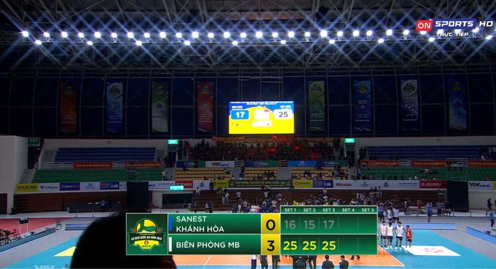 Thắng dễ Sanest Khánh Hòa 3-0, Biên phòng MB vẫn vô đối ở giải bóng chuyền vô địch quốc gia - Ảnh 2. Biên phòng MB