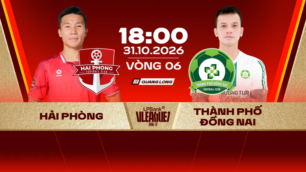 Link xem trực tiếp bóng đá Hải Phòng vs Đồng Nai 18h hôm nay, vòng 6 V-League - Ảnh 3.