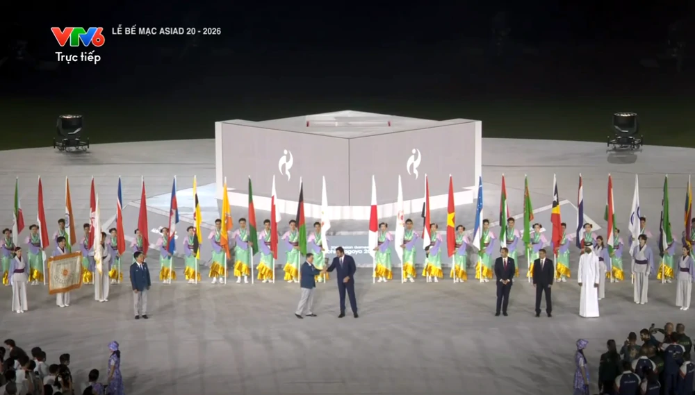 TRỰC TIẾP bế mạc ASIAD 2026 16h00 hôm nay - Ảnh 2. TRỰC TIẾP bế mạc ASIAD 2026 16h00 hôm nay - Ảnh 2.