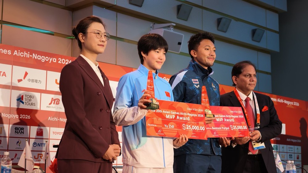 ASIAD 2026: Thần đồng bơi lội Trung Quốc là nữ VĐV xuất sắc nhất, xác lập kỷ lục vô tiền khoáng hậu - Ảnh 1. ASIAD 2026