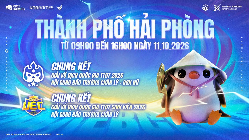 Đấu Trường Chân Lý tổ chức hai trận chung kết giải Vô địch Quốc gia tại Thành phố Hải Phòng - Ảnh 1. Đấu Trường Chân Lý tổ chức hai trận chung kết giải Vô địch Quốc gia tại Thành phố Hải Phòng - Ảnh 1.