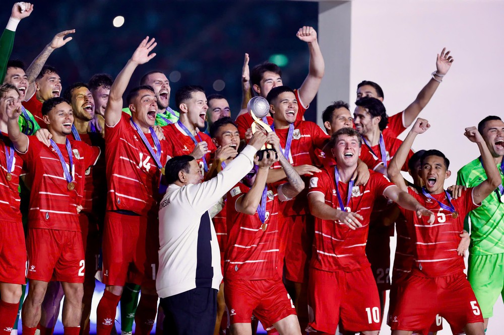 Kết thúc FIFA ASEAN Cup 2026: Indonesia mở ra cuộc đua tam mã - Ảnh 1. Kết thúc FIFA ASEAN Cup 2026: Indonesia mở ra cuộc đua tam mã - Ảnh 1.