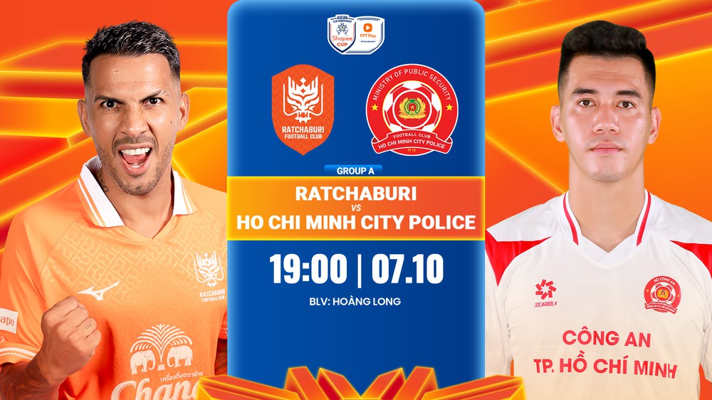 Link xem trực tiếp bóng đá Ratchaburi vs Công an TP.HCM 19h00 hôm nay, Shopee Cup - Ảnh 2. Link xem trực tiếp bóng đá Ratchaburi vs Công an TP.HCM 19h00 hôm nay, Shopee Cup - Ảnh 2.