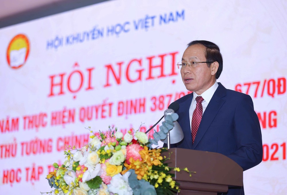 Phó Thủ tướng Lê Tiến Châu: Không chạy theo danh hiệu trong xây dựng các mô hình học tập - Ảnh 1. Phó Thủ tướng Lê Tiến Châu: Không chạy theo danh hiệu trong xây dựng các mô hình học tập - Ảnh 1.
