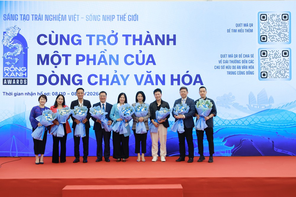 Công bố Giải thưởng Văn hóa Sáng tạo - Việt Nam Rồng Xanh Awards 2026 - Ảnh 4. Công bố Giải thưởng Văn hóa Sáng tạo - Việt Nam Rồng Xanh Awards 2026 - Ảnh 4.