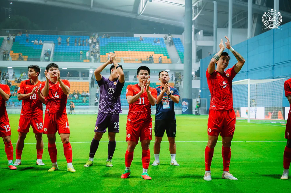 Báo chí Singapore lên tiếng sau khi CLB CAHN thắng trận ra quân ở Shopee Cup - Ảnh 1.