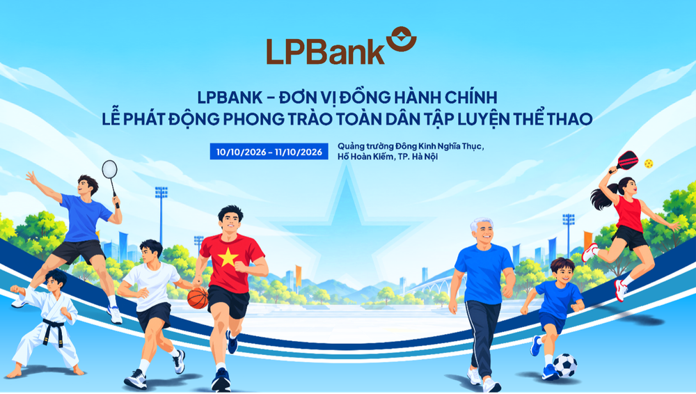 LPBank lan tỏa thông điệp "Khỏe thể chất – Trọn Lộc Phát" tại sự kiện thể thao cộng đồng - Ảnh 1.