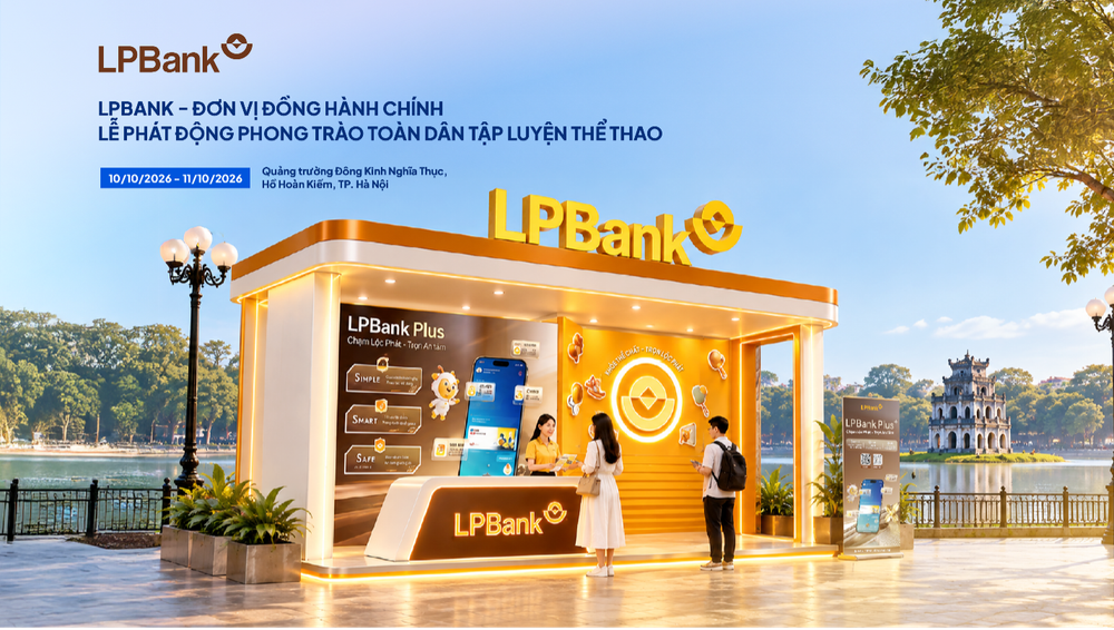LPBank lan tỏa thông điệp "Khỏe thể chất – Trọn Lộc Phát" tại sự kiện thể thao cộng đồng - Ảnh 2.