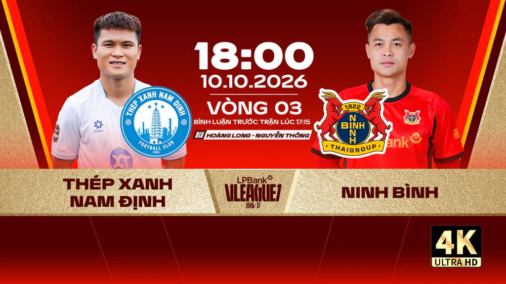 Lịch thi đấu bóng đá hôm nay