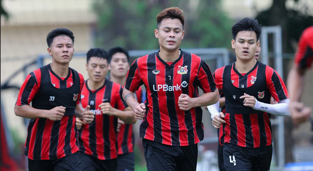 Ninh Bình đang có phong độ tốt ở V-League 2026/27. Ảnh: CLB Ninh Bình