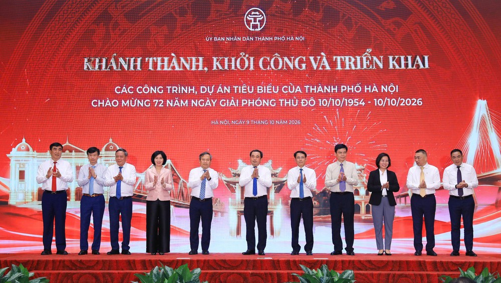 Hà Nội khánh thành, khởi công 18 công trình, dự án tiêu biểu chào mừng Ngày Giải phóng Thủ đô - Ảnh 3.