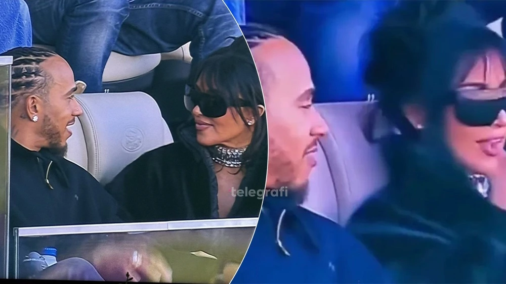 Lewis Hamilton và Kim Kardashian công khai hẹn hò tại Super Bowl? - Ảnh 1.