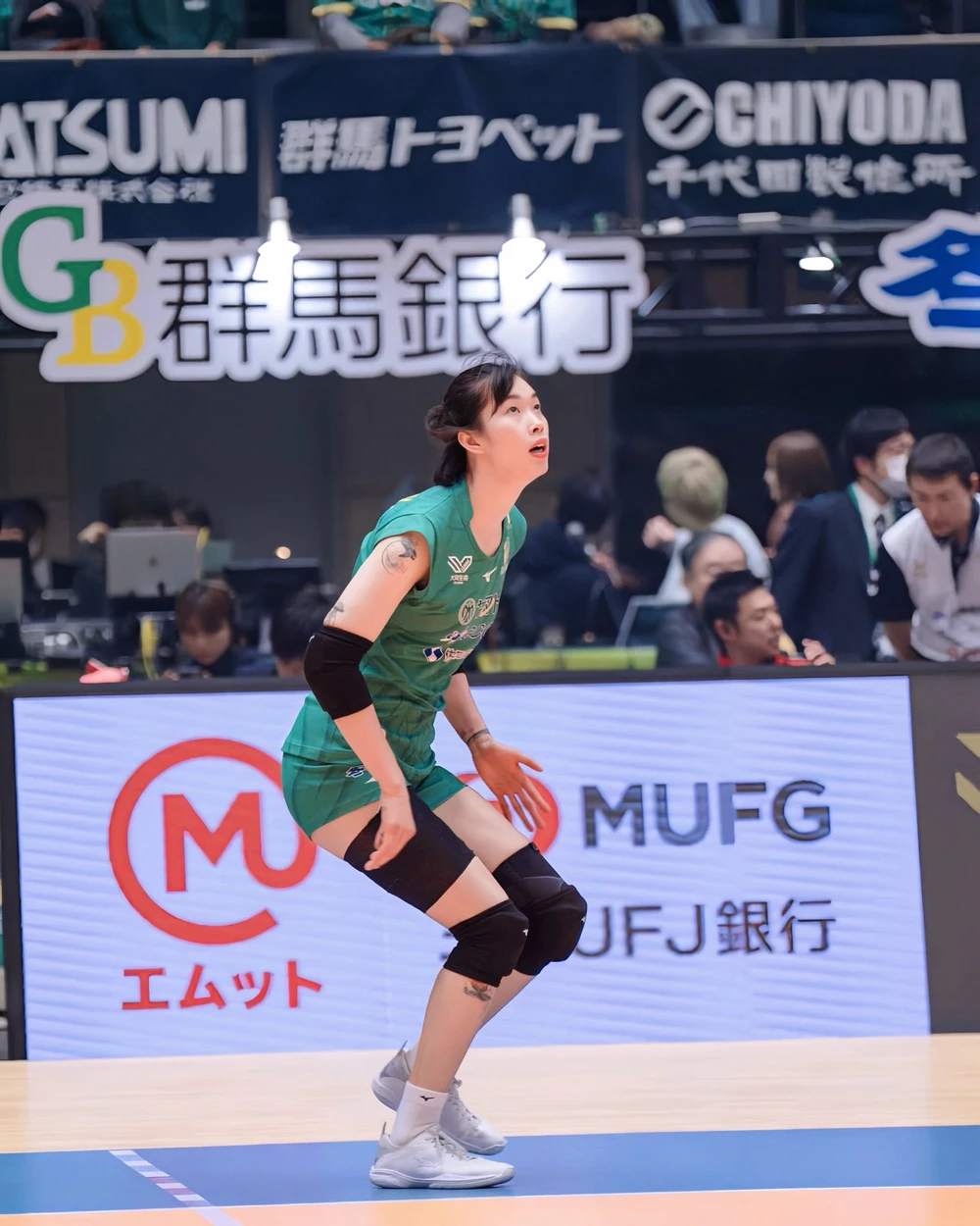 Thanh Thúy đang trải qua mùa giải thành công trong màu áo CLB Gunma Green Wings ở giải bóng chuyền VĐQG Nhật Bản