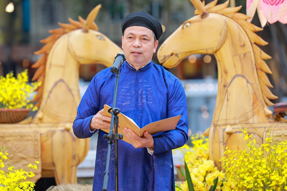 Khai mở Hội chữ Xuân Bính Ngọ 2026 tại Văn Miếu - Quốc Tử Giám - Ảnh 1.