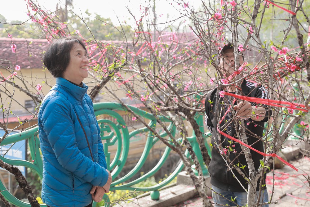 Tiểu thương thấp thỏm vì sức mua đào, quất giảm - Ảnh 5.