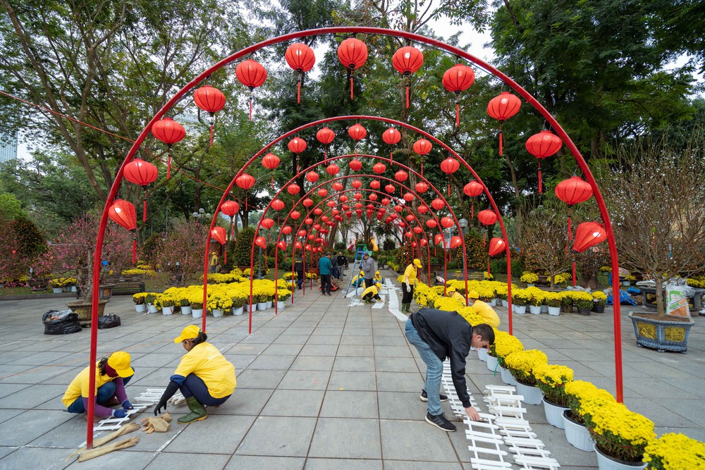 Hà Nội: Mở cửa không gian hoa xuân quy mô lớn tại Vườn hoa Lý Thái Tổ từ ngày 13/2 - Ảnh 4.
