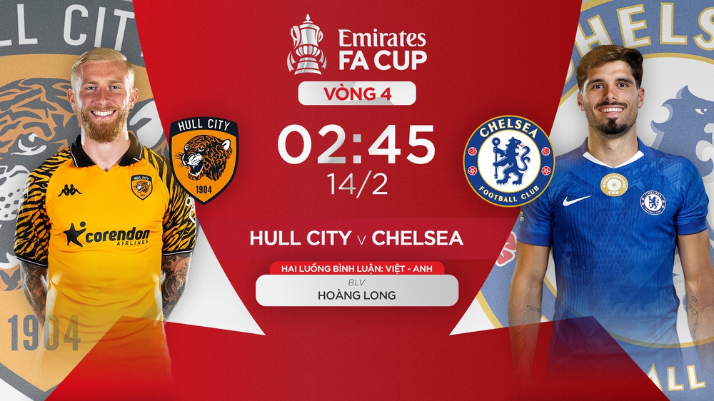 Lịch thi đấu bóng đá hôm nay 13/2: Trực tiếp Hull vs Chelsea, Dortmund vs Mainz - Ảnh 1.