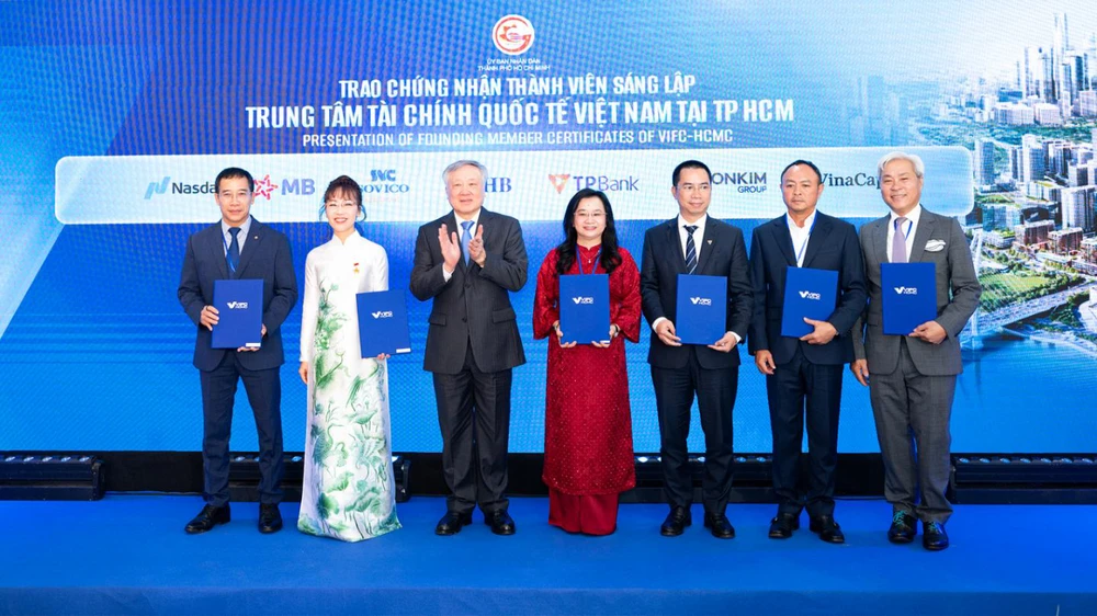 Sonkim Group là thành viên sáng lập Trung tâm tài chính quốc tế Việt Nam - Ảnh 1.