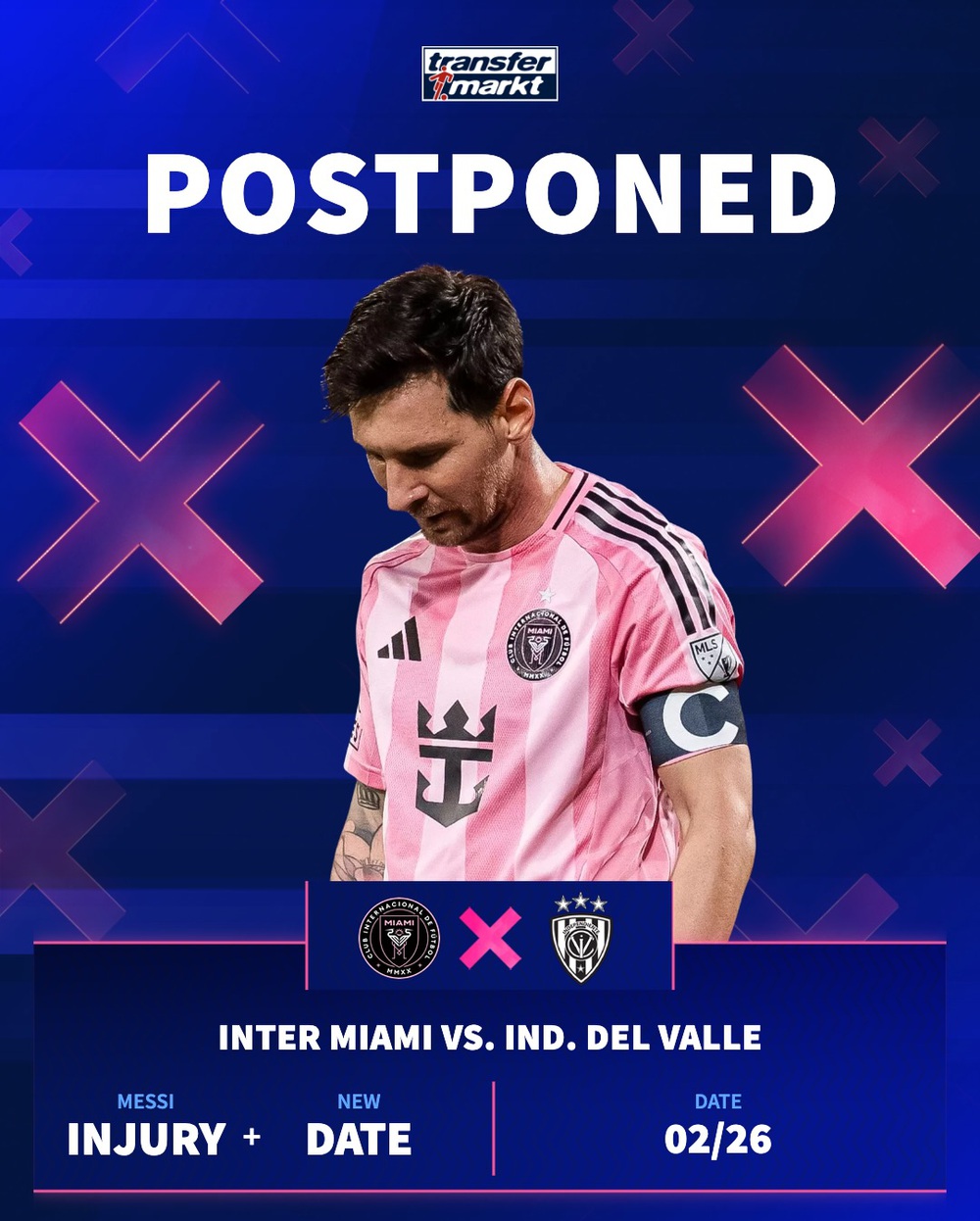 Messi chấn thương, Inter Miami lùi trận giao hữu tại Puerto Rico - Ảnh 1.